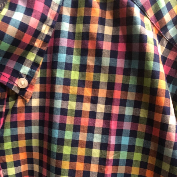 Colorful Button Up SS Shirt - Picture 2 of 5